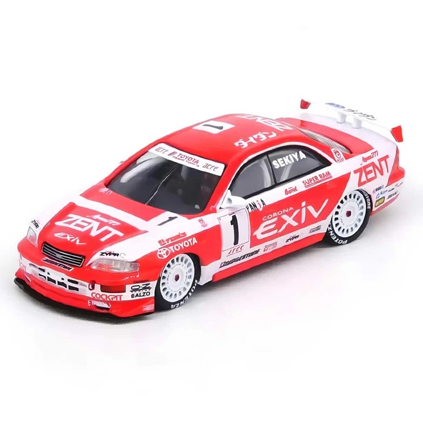 PARAPLY Inno 1:64 Toyota Corona ExiV JTCC 1995 Boxset Collection Kız Erkek Çocuk Oyuncak Eğitici Oyuncaklar ürün görseli 1