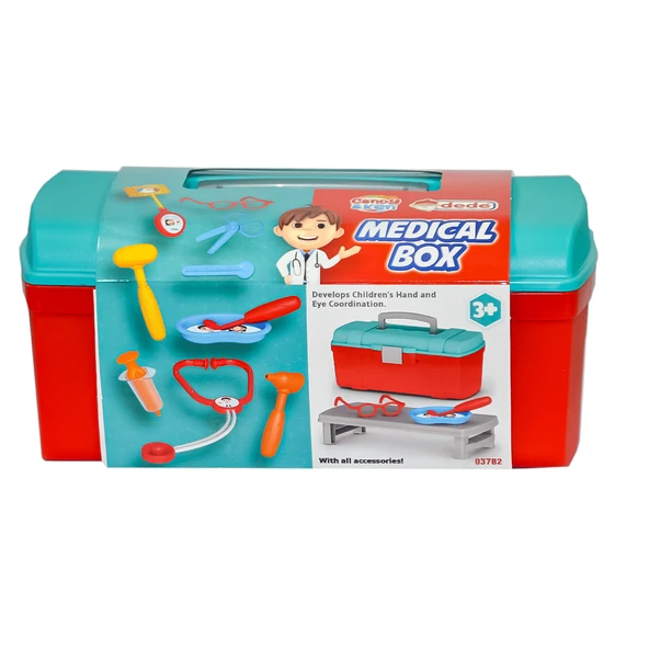 PARAPLY 03782 Candy Ken Medical Çanta Kız Erkek Çocuk Oyuncak Eğitici Oyuncaklar ürün görseli 1