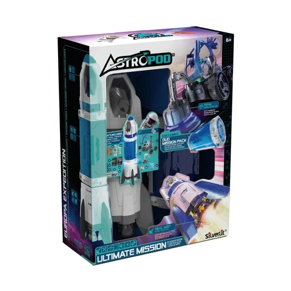 PARAPLY SIL 80339 Silverlit Astropod Ana Mekik ve Metal Dedektör Aracı Kız Erkek Çocuk Oyuncak Eğitici Oyunc ürün görseli 1