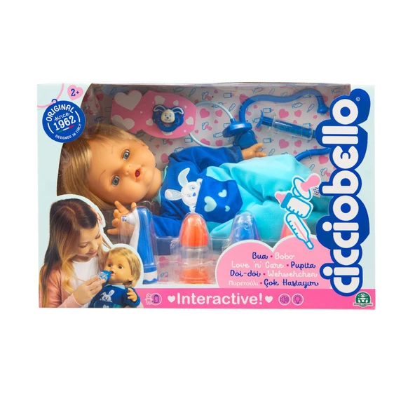 PARAPLY CCB69000 Cicciobello Çok Hastayım YENİ +3 yaş Kız Erkek Çocuk Oyuncak Eğitici Oyuncaklar ürün görseli 1