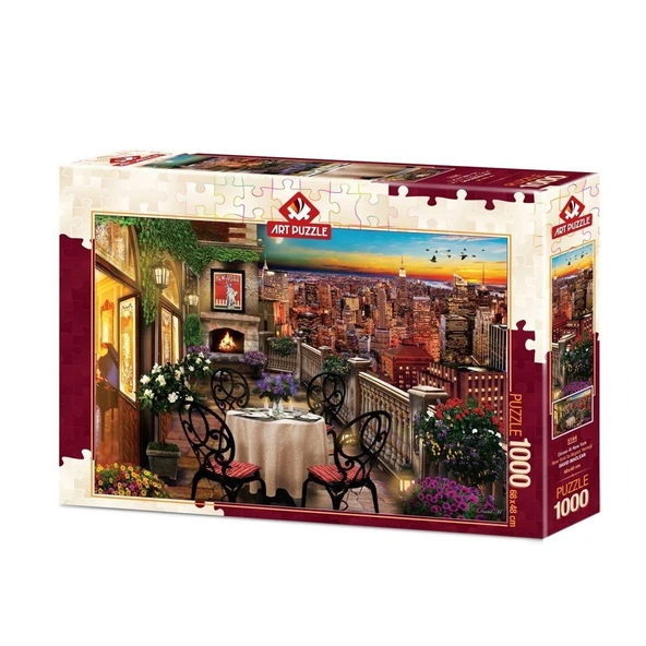 PARAPLY 5184 Art Puzzle New York'ta Akşam Yemeği 1000 Parça Puzzle Kız Erkek Çocuk Oyuncak Eğitici Oyuncakla ürün görseli 1