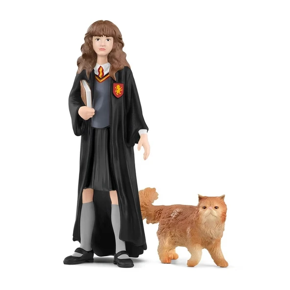 PARAPLY Schleich Hermione Granger Crookshanks 42635 Kız Erkek Çocuk Oyuncak Eğitici Oyuncaklar ürün görseli 1