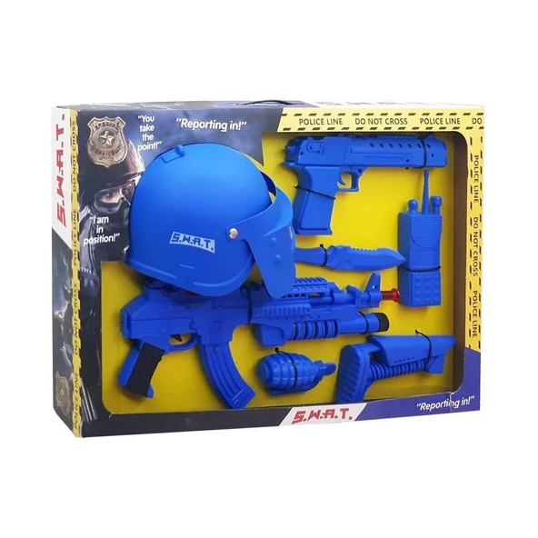 PARAPLY ER-117M Swat Mini Set Kız Erkek Çocuk Oyuncak Eğitici Oyuncaklar ürün görseli 1