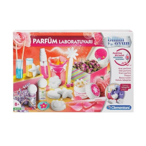 PARAPLY Bilim ve Oyun Parfüm Laboratuvarı Kız Erkek Çocuk Oyuncak Eğitici Oyuncaklar ürün görseli 1