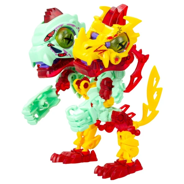 PARAPLY Silverlit Biopod Zombies İkili Dinozor Robot 88694 Kız Erkek Çocuk Oyuncak Eğitici Oyuncaklar ürün görseli 1