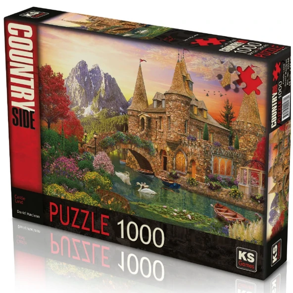 PARAPLY KS Games Castle Land Puzzle 1000 Parça 20779 Kız Erkek Çocuk Oyuncak Eğitici Oyuncaklar ürün görseli 1