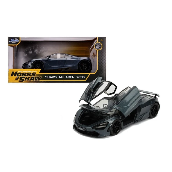 PARAPLY 253203036 Fast&Furious Shaw\'s Mclaren 720S 1:24 Kız Erkek Çocuk Oyuncak Eğitici Oyuncaklar ürün görseli 1