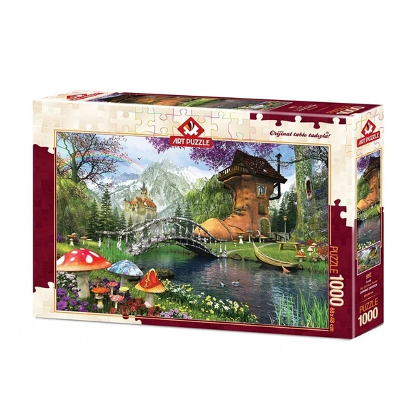 PARAPLY 4467 Art Puzzle Postal 1000 Parça Puzzle Kız Erkek Çocuk Oyuncak Eğitici Oyuncaklar ürün görseli 1