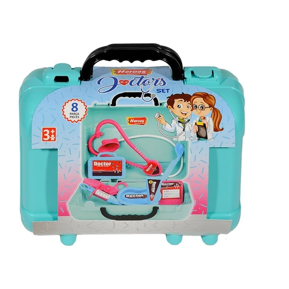 PARAPLY ERN-822 Heroes Toys Doktor Seti - Eren Oyuncak Kız Erkek Çocuk Oyuncak Eğitici Oyuncaklar ürün görseli 1