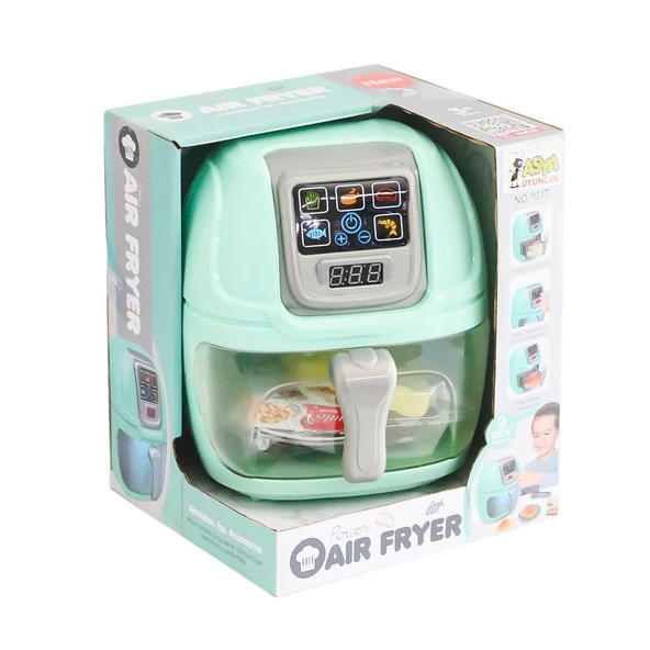 PARAPLY 01349-1017 PİLLİ AIRFRYER Kız Erkek Çocuk Oyuncak Eğitici Oyuncaklar ürün görseli 1
