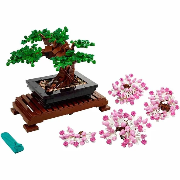 PARAPLY LEGO Icons Bonsai Ağacı 10281 Kız Erkek Çocuk Oyuncak Eğitici Oyuncaklar ürün görseli 1