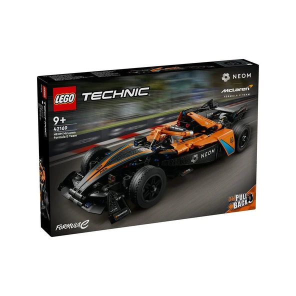 PARAPLY 42169 Lego Technic NEOM McLaren Formula E Yarış Arabası 452 parça +9 yaş Kız Erkek Çocuk Oyuncak Eği ürün görseli 1