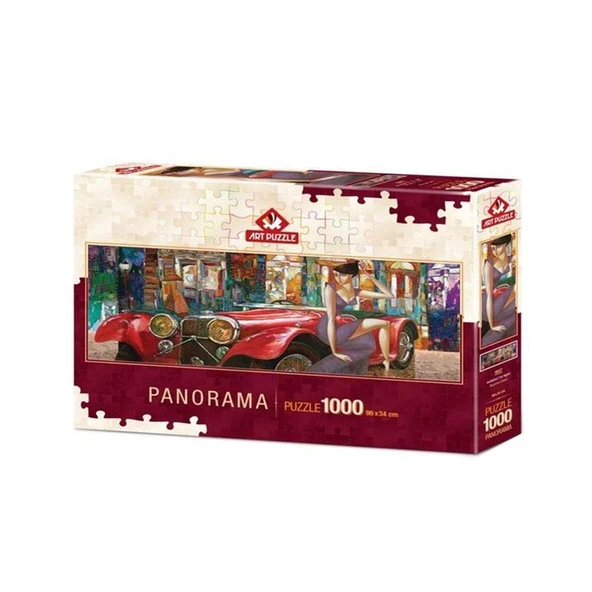 PARAPLY 4647 Art Puzzle Akşama Davet 1000 Parça Panorama Puzzle Kız Erkek Çocuk Oyuncak Eğitici Oyuncaklar ürün görseli 1