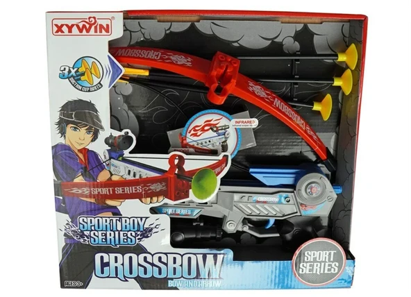 PARAPLY Crossbow Arvalet Ok Yay Seti Kız Erkek Çocuk Oyuncak Eğitici Oyuncaklar ürün görseli 1