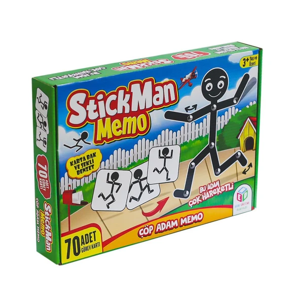 PARAPLY HED 109 Çöp Adam Stick Man Oyunu Kız Erkek Çocuk Oyuncak Eğitici Oyuncaklar ürün görseli 1