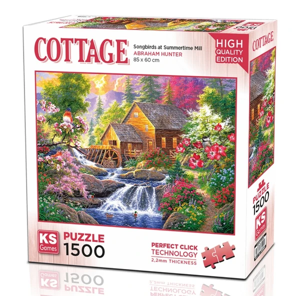 PARAPLY KS Games Songbirds at Summertime Mill Puzzle 1500 Parça 22027 Kız Erkek Çocuk Oyuncak Eğitici Oyunca ürün görseli 1