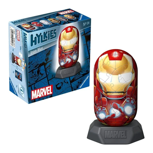 PARAPLY 011576 Hylkies Marvel - Iron Man 54 parça Puzzle - No:08 - Ravensburger Kız Erkek Çocuk Oyuncak Eğit ürün görseli 1