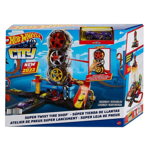 PARAPLY HDP02 Hot Wheels Tekerlek Kulesi Pisti Kız Erkek Çocuk Oyuncak Eğitici Oyuncaklar ürün görseli 1