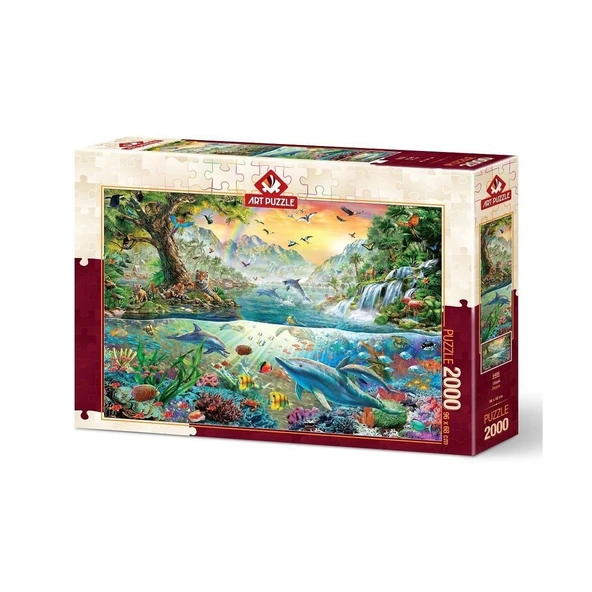PARAPLY 5485 Art Puzzle, Ütopya 2000 Parça Puzzle Kız Erkek Çocuk Oyuncak Eğitici Oyuncaklar ürün görseli 1