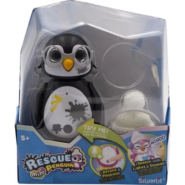 PARAPLY Silverlit Rescue Mini Penguen 88640 Kız Erkek Çocuk Oyuncak Eğitici Oyuncaklar ürün görseli 1