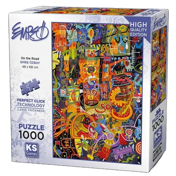 PARAPLY KS Games On the Road Puzzle 1000 Parça 20739 Kız Erkek Çocuk Oyuncak Eğitici Oyuncaklar ürün görseli 1