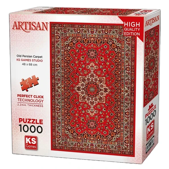 PARAPLY KS Games Old Persian Carpet Puzzle 1000 Parça 20764 Kız Erkek Çocuk Oyuncak Eğitici Oyuncaklar ürün görseli 1