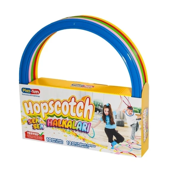 PARAPLY Playtoys Halka Seksek Kız Erkek Çocuk Oyuncak Eğitici Oyuncaklar ürün görseli 1