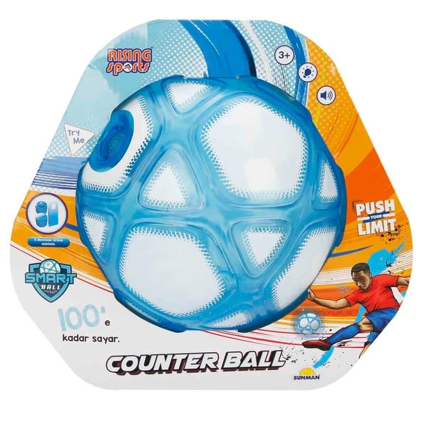 PARAPLY Sesli ve Işıklı Sayaçlı Futbol Topu Kız Erkek Çocuk Oyuncak Eğitici Oyuncaklar ürün görseli 1
