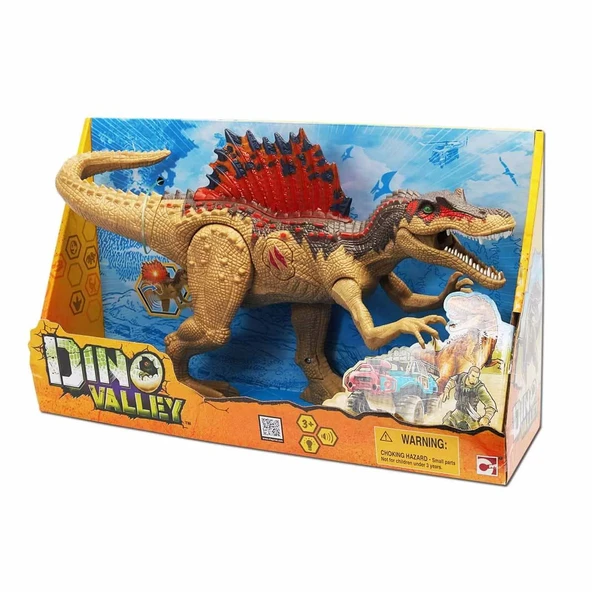 PARAPLY Dino Valley Sesli ve Işıklı Spinosaurus 40cm - S00042065 Kız Erkek Çocuk Oyuncak Eğitici Oyuncaklar ürün görseli 1