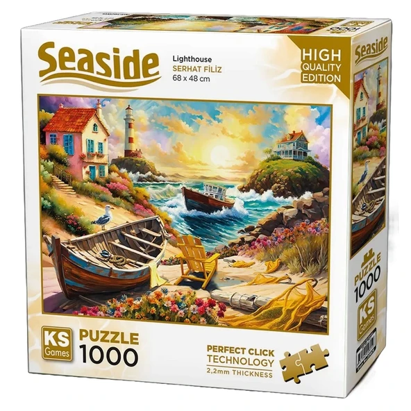 PARAPLY KS Games Lighthouse Puzzle 1000 Parça 20805 Kız Erkek Çocuk Oyuncak Eğitici Oyuncaklar ürün görseli 1