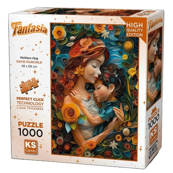 PARAPLY KS Games Mother Hug Puzzle 1000 Parça 20803 Kız Erkek Çocuk Oyuncak Eğitici Oyuncaklar ürün görseli 1