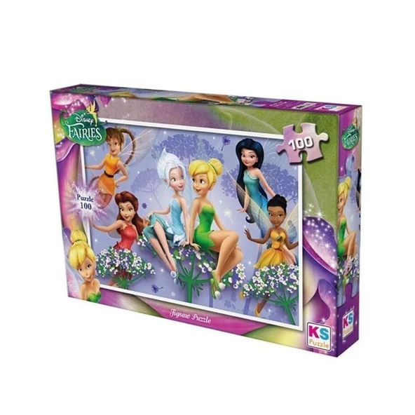 PARAPLY 100 Parça Fairies Yapboz FA 714 Kız Erkek Çocuk Oyuncak Eğitici Oyuncaklar ürün görseli 1