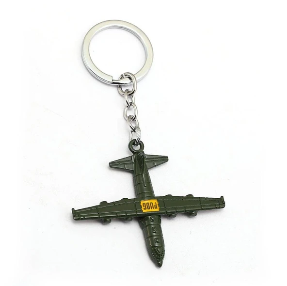 PARAPLY Pubg Metal Askeri Uçak Anahtarlık Kız Erkek Çocuk Oyuncak Eğitici Oyuncaklar ürün görseli 1