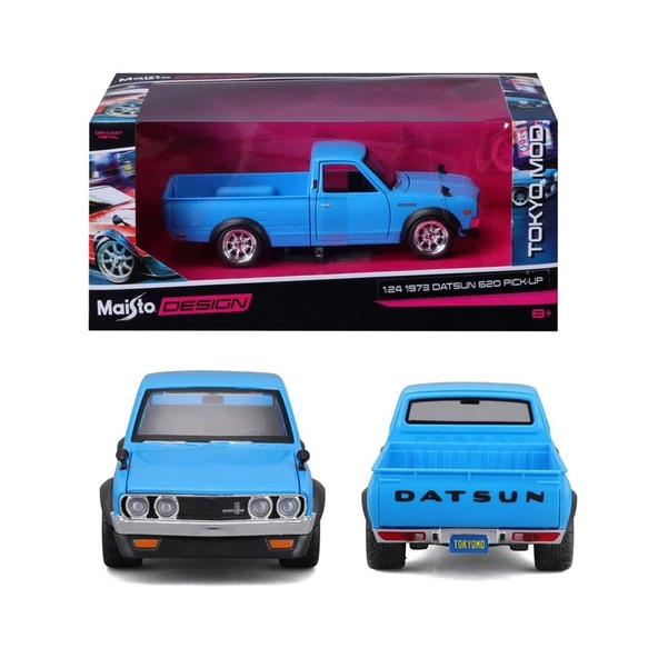 PARAPLY MAY 32528 1973 Datsun 620 Pick Up 1:24 Model Araba -Necotoys Kız Erkek Çocuk Oyuncak Eğitici Oyuncak ürün görseli 1