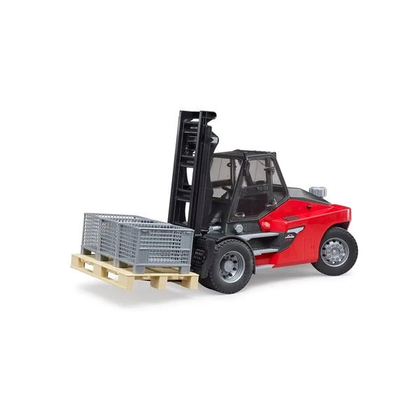 PARAPLY Bruder Linde Forklift HT160 BR02513 Kız Erkek Çocuk Oyuncak Eğitici Oyuncaklar ürün görseli 1