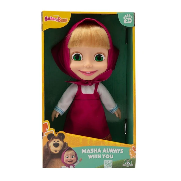 PARAPLY MHA24000 Maşa ve Koca 23cm Masha Kız Erkek Çocuk Oyuncak Eğitici Oyuncaklar ürün görseli 1