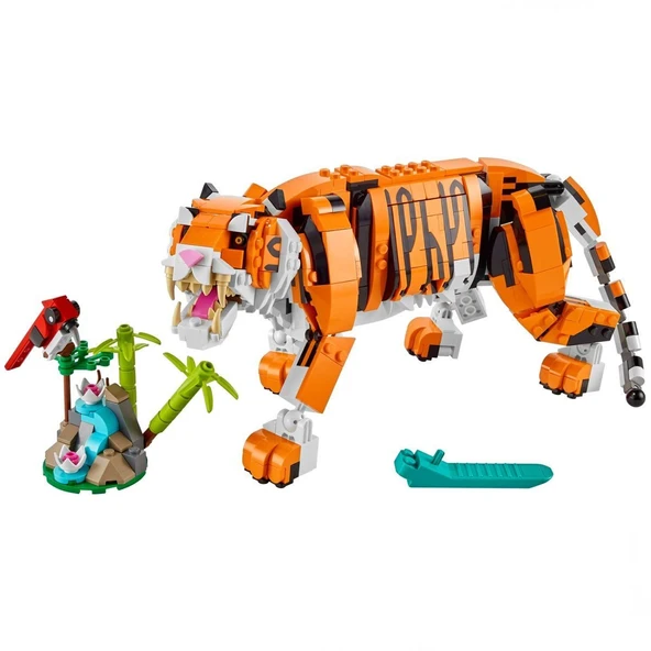 PARAPLY LEGO Creator 3’ü 1 Arada Muhteşem Kaplan 31129 Kız Erkek Çocuk Oyuncak Eğitici Oyuncaklar ürün görseli 1