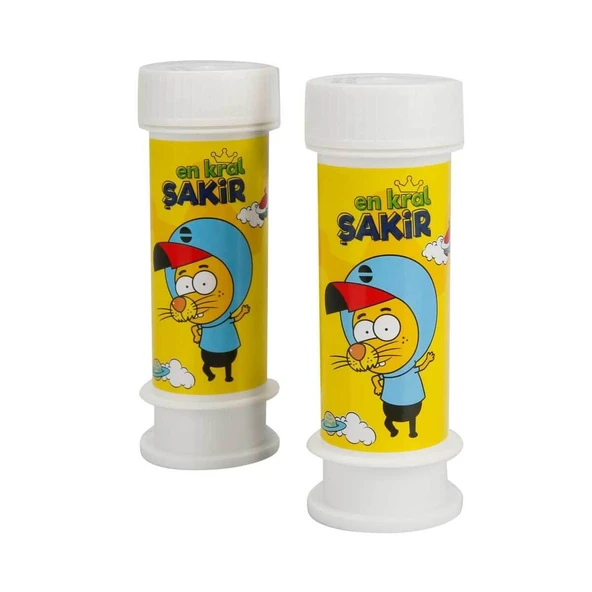 PARAPLY Kral Şakir 2'li Köpük Baloncuk Kız Erkek Çocuk Oyuncak Eğitici Oyuncaklar ürün görseli 1