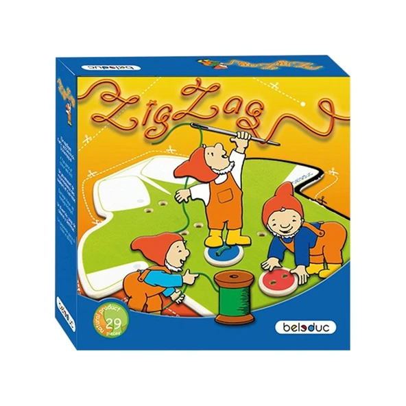 PARAPLY ZMK-22315 Zigzag Terzi Oyunu -Özaydınlar Kız Erkek Çocuk Oyuncak Eğitici Oyuncaklar ürün görseli 1