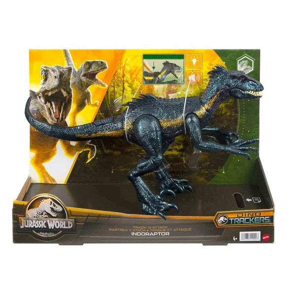 PARAPLY HKY11 Jurassic World Tehlikeli Takip Dinozor Figürü Kız Erkek Çocuk Oyuncak Eğitici Oyuncaklar ürün görseli 1