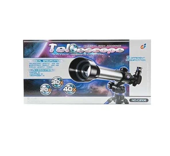 PARAPLY Teleskop C2106 Kız Erkek Çocuk Oyuncak Eğitici Oyuncaklar ürün görseli 1