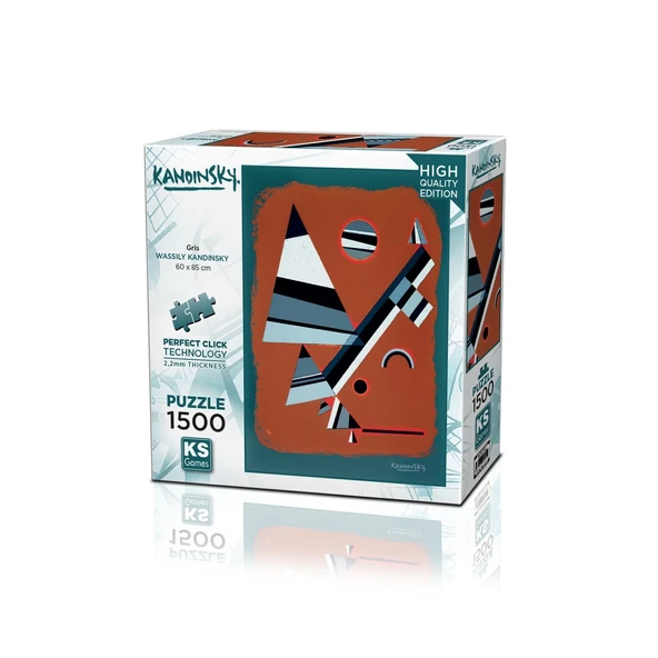 PARAPLY Ks Games Gris Puzzle 1500 Parça 22032 Kız Erkek Çocuk Oyuncak Eğitici Oyuncaklar ürün görseli 1