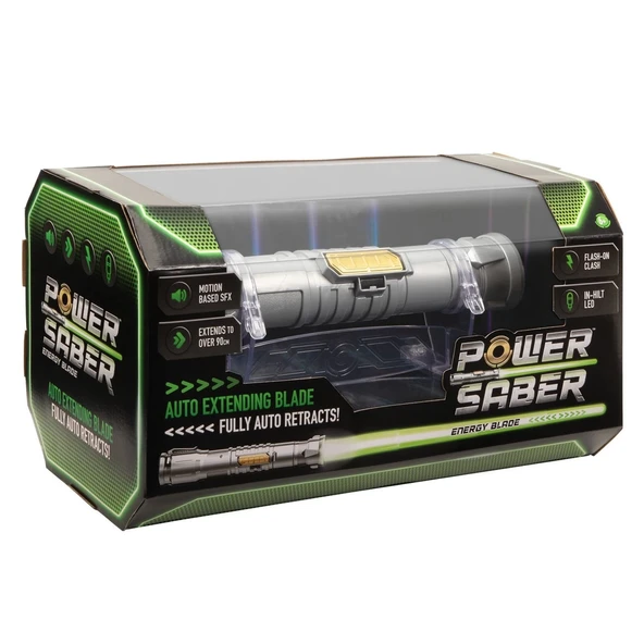 PARAPLY Power Saber Işın Kılıcı Yeşil Kız Erkek Çocuk Oyuncak Eğitici Oyuncaklar ürün görseli 1