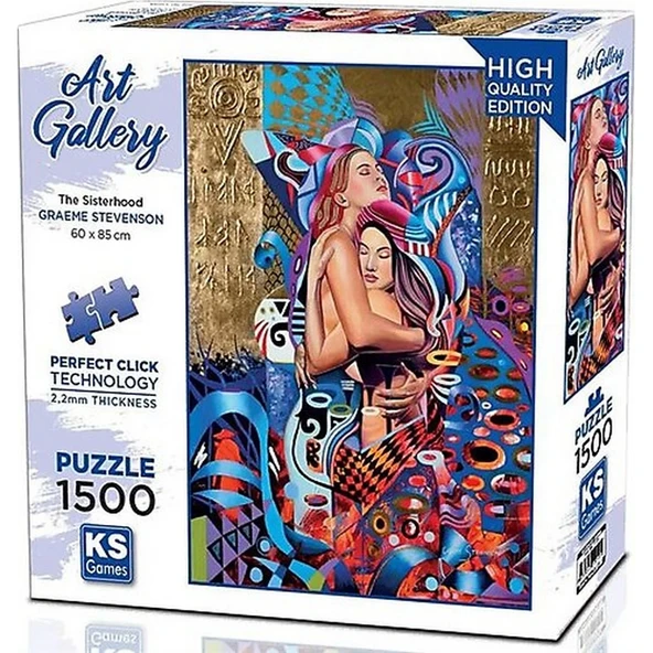 PARAPLY Ks Games The Sisterhood Puzzle 1500 Parça 22048 Kız Erkek Çocuk Oyuncak Eğitici Oyuncaklar ürün görseli 1