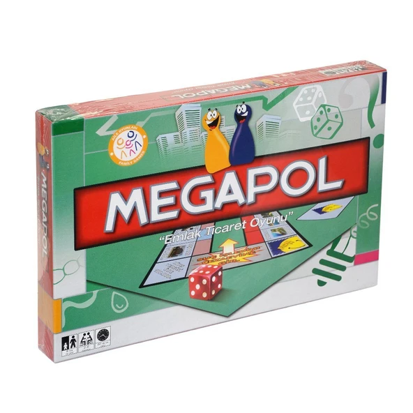 PARAPLY HED 340 Hobi Zeka Megapol Emlak Ticaret Oyunu Kız Erkek Çocuk Oyuncak Eğitici Oyuncaklar ürün görseli 1