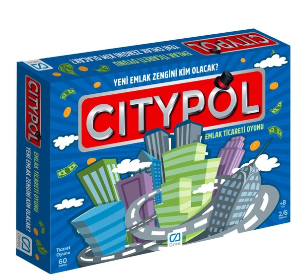 PARAPLY CAOYN-5221 CITYPOL Kız Erkek Çocuk Oyuncak Eğitici Oyuncaklar ürün görseli 1