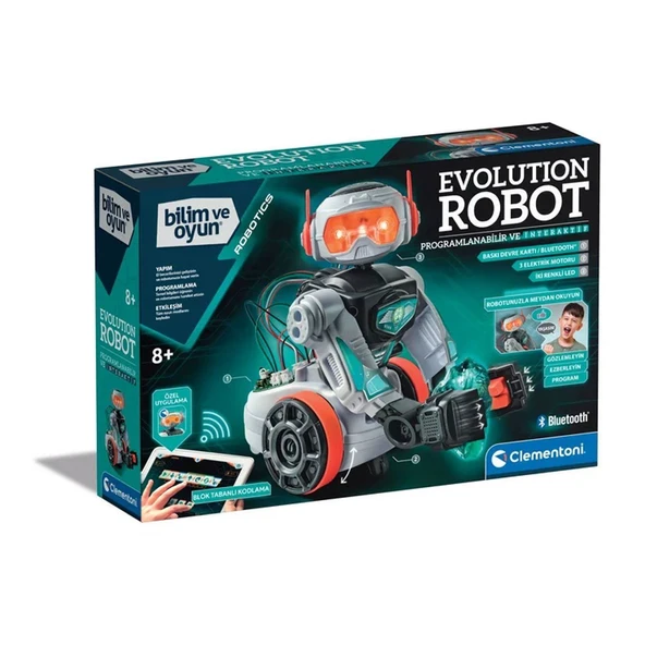 PARAPLY 64829 Robotik Laboratuvarı - Evolution Robot +8 yaş Kız Erkek Çocuk Oyuncak Eğitici Oyuncaklar ürün görseli 1