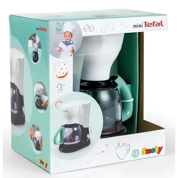 PARAPLY Smoby Tefal Filtre Oyuncak Kahve Makinesi - OYUNCAKTIR Kız Erkek Çocuk Oyuncak Eğitici Oyuncaklar ürün görseli 1