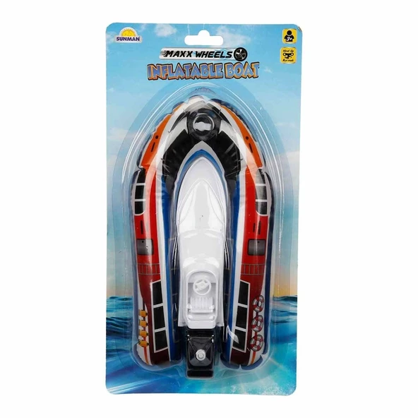 PARAPLY Maxx Wheels Şişirilebilen Kurmalı Bot 26cm. - S00002550 Kız Erkek Çocuk Oyuncak Eğitici Oyuncaklar ürün görseli 1