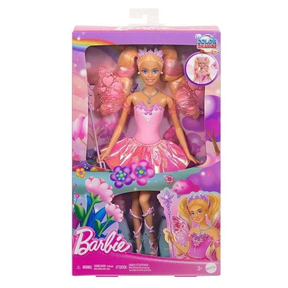 PARAPLY JCP76 Barbie Renk Değiştiren Peri Kızı Bebek Kız Erkek Çocuk Oyuncak Eğitici Oyuncaklar ürün görseli 1